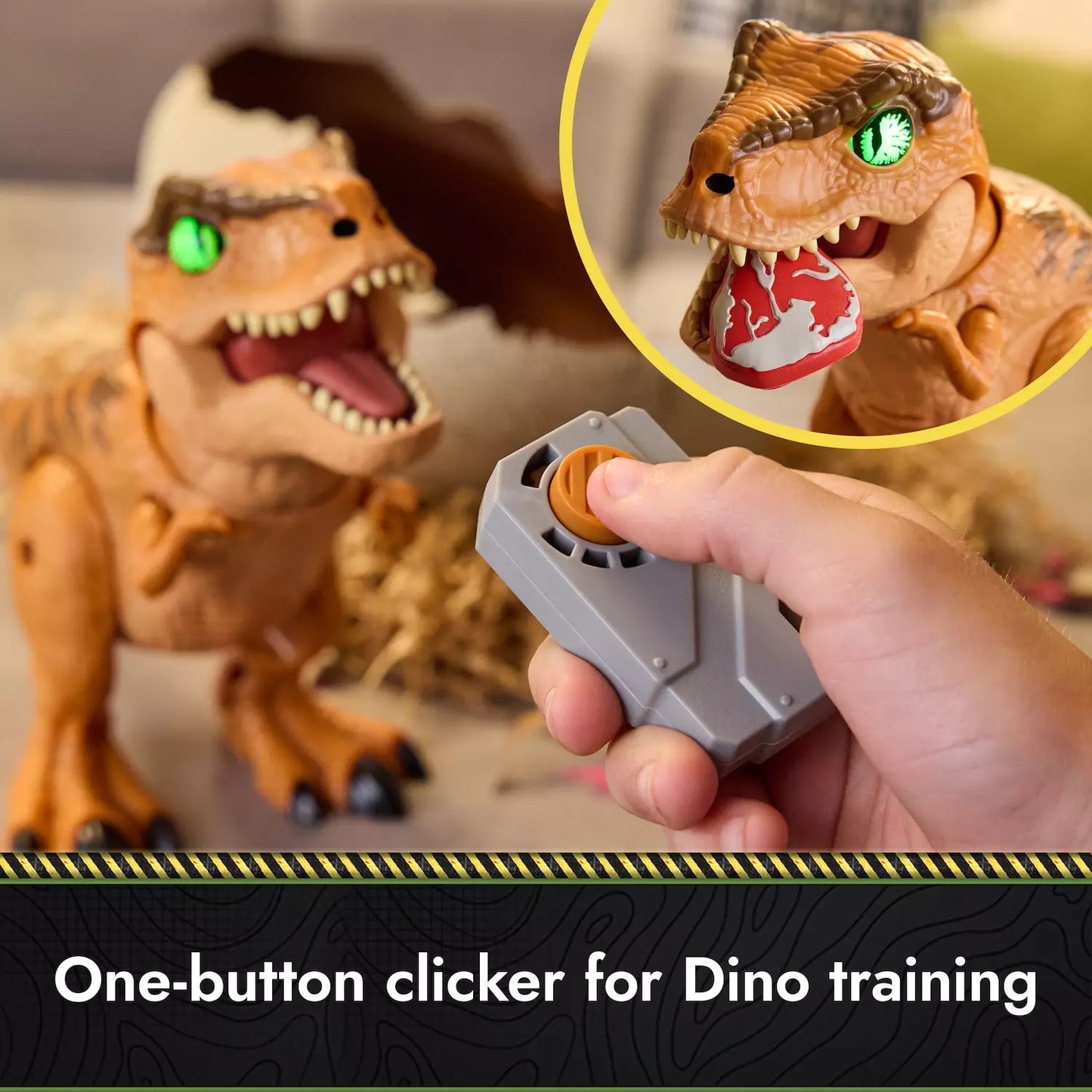 Primal Hatch Interactive Toy Dinosaur & Egg