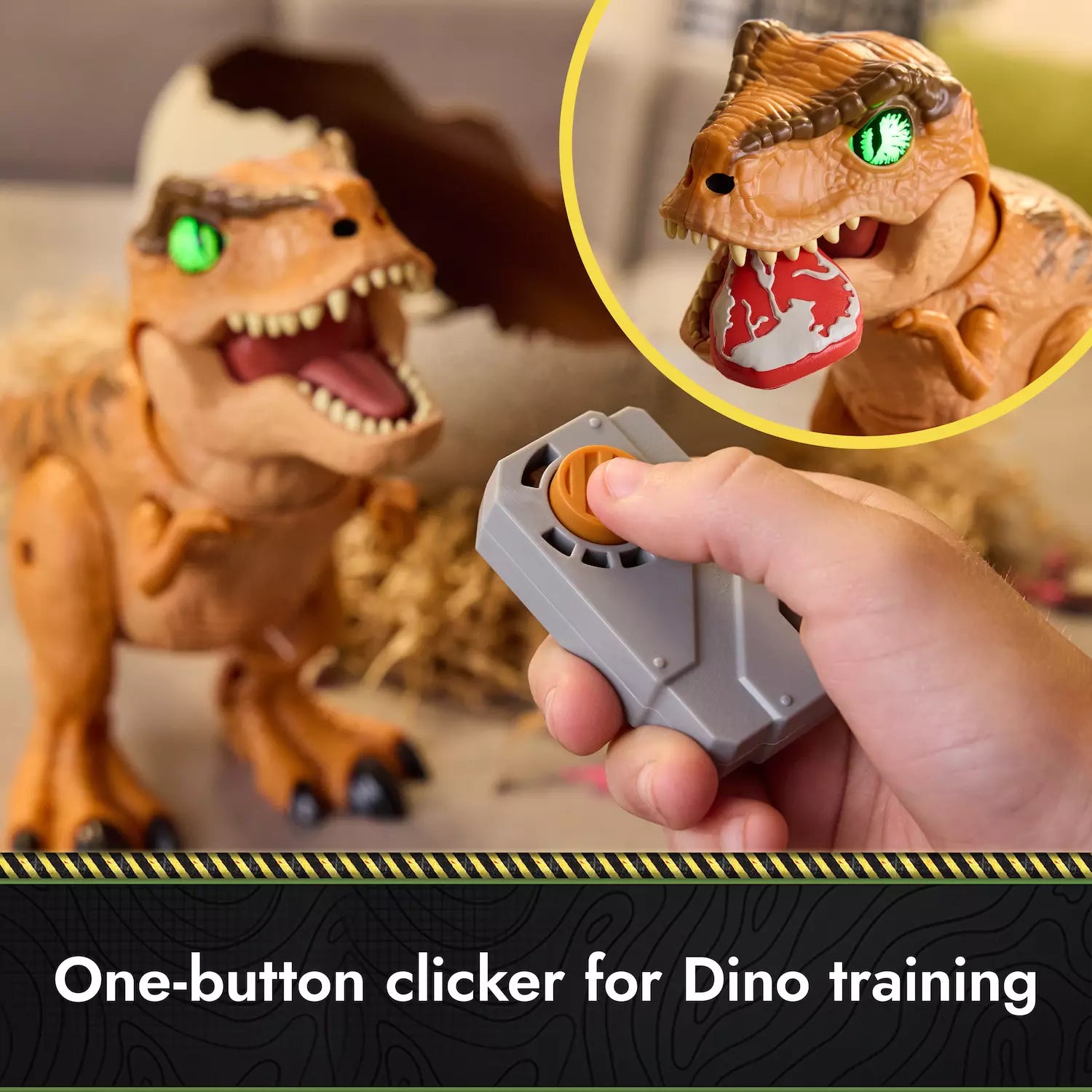 Primal Hatch Interactive Toy Dinosaur & Egg