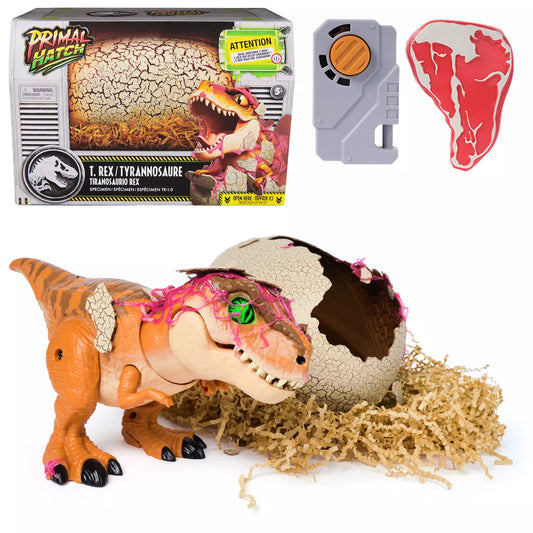 Primal Hatch Interactive Toy Dinosaur & Egg